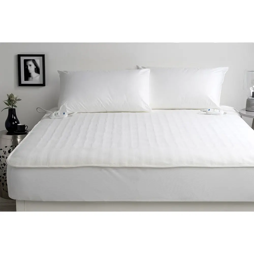 Jason Fully Fitted Double Bed Washable Electric Blanket (White) 1