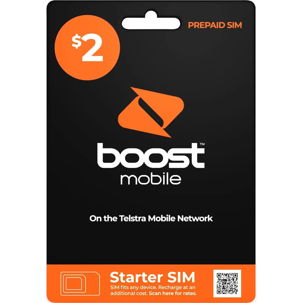 Boost $2 Starter Prepaid Sim Kit 1
