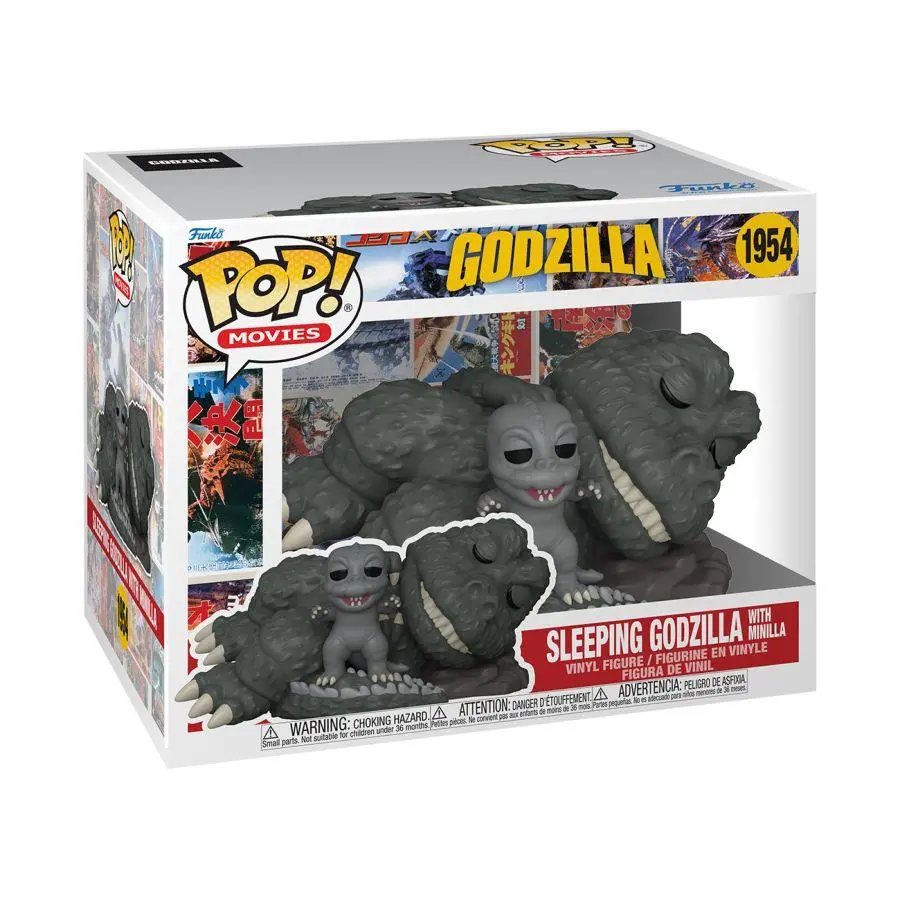 Godzilla - Sleeping Godzilla With Minnila 6" Pop! Vinyl 2