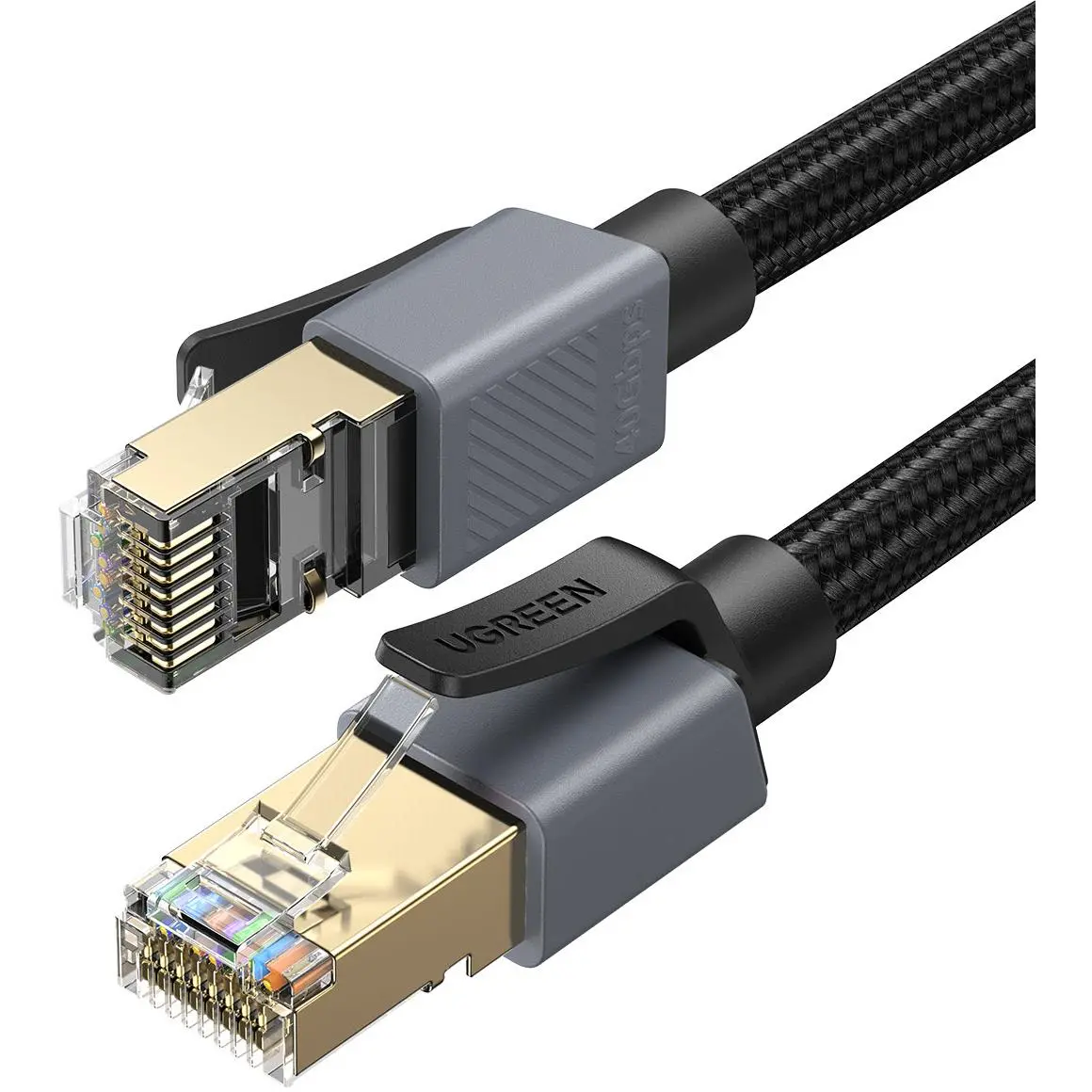 Ugreen Cat 8 Braided Ethernet Cable V2 (1M) 1