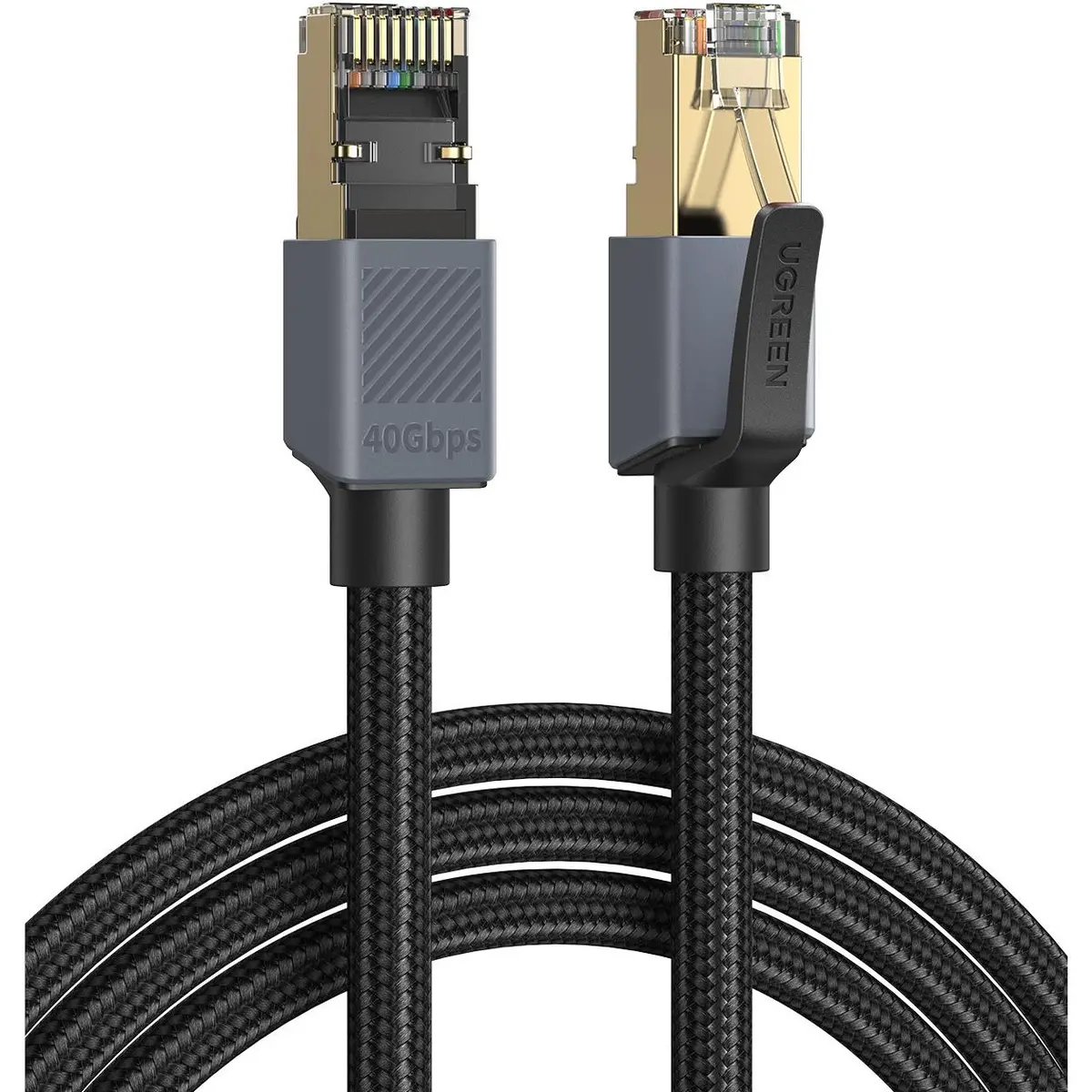 Ugreen Cat 8 Braided Ethernet Cable V2 (1M) 2