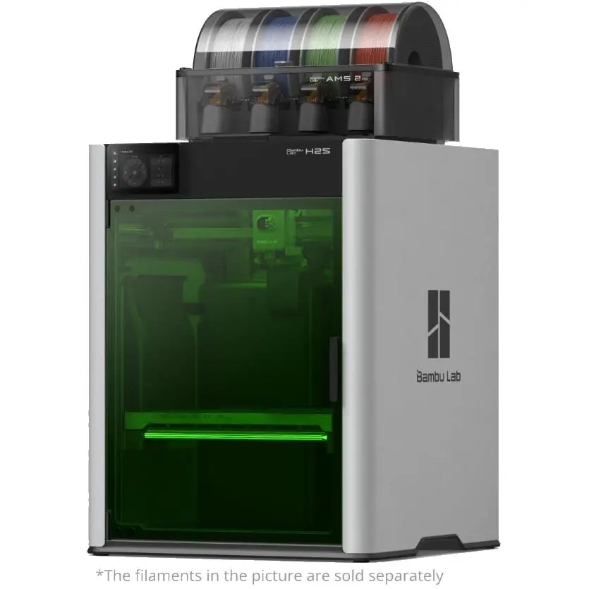 Bambu Lab H2s Combo Full 3D Printer Includes 10W Laser Module (Enclosed) [Excludes Filament] 1