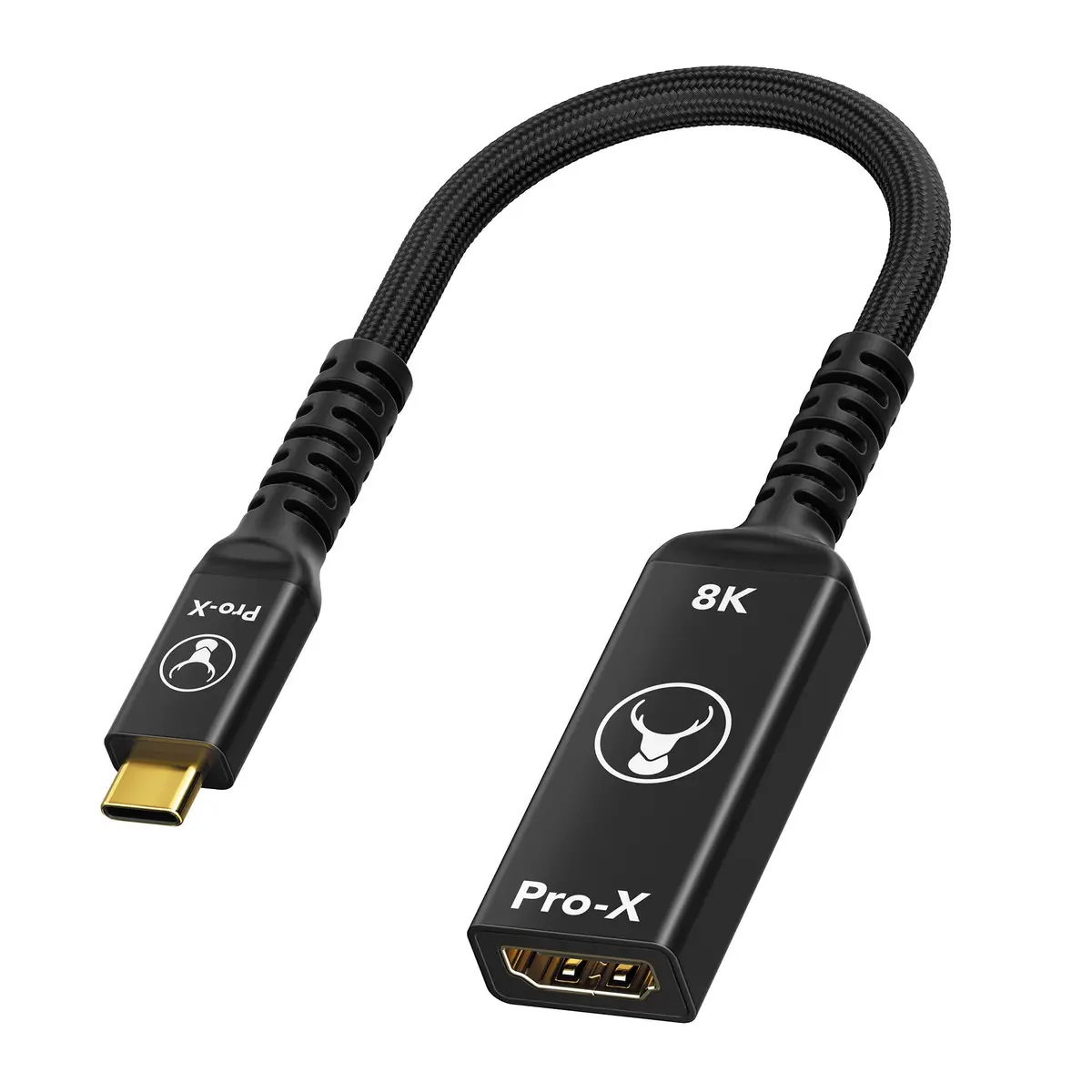 Bonelk Pro-X Long-Life Usb-C To Hdmi Adapter 0.15M (Black) 1