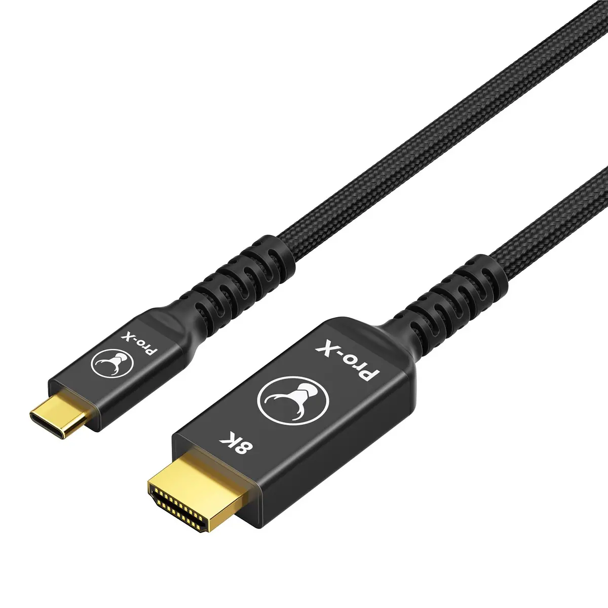 Bonelk Pro-X Long-Life Usb-C To Hdmi Cable 1.5Mn (Black) 1