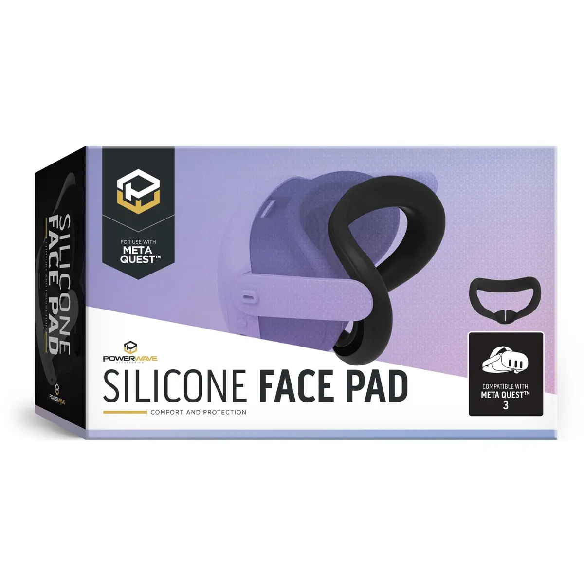 Powerwave Silicone Face Pad For Meta Quest 3 1