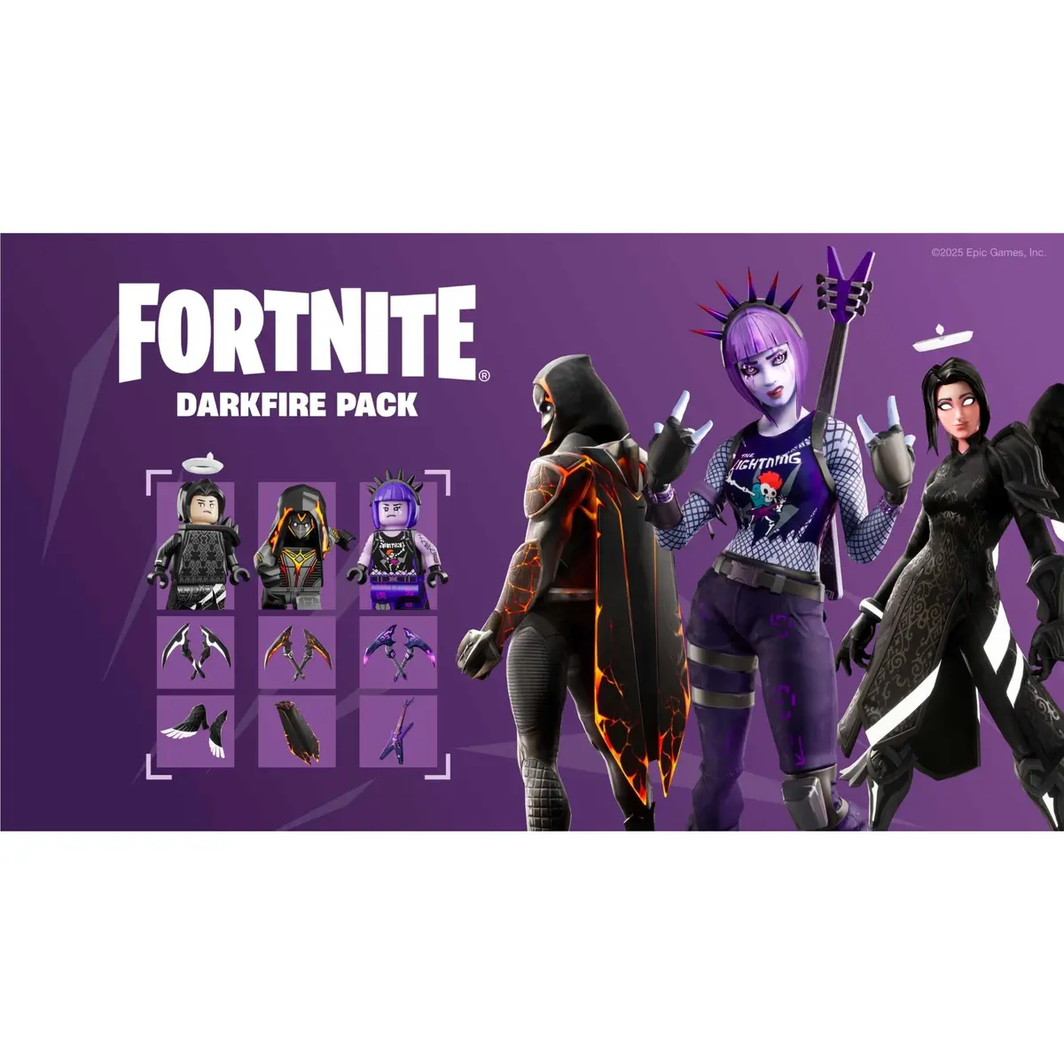 Fortnite: Darkfire & Ice Bundle (Code In Box) 2