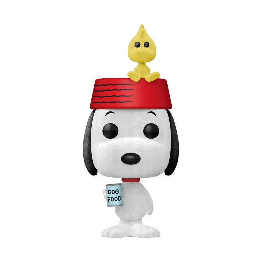 Peanuts - Snoopy With Woodstock Flocked Pop! Vinyl 1