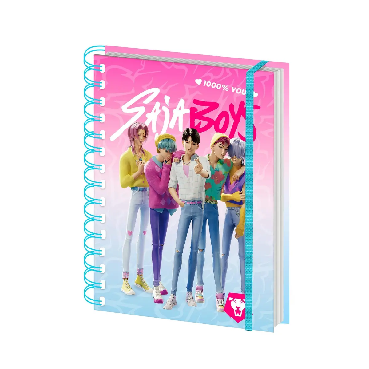 Kpop Demon Hunters - Saja Boys A5 Wiro Notebook 1