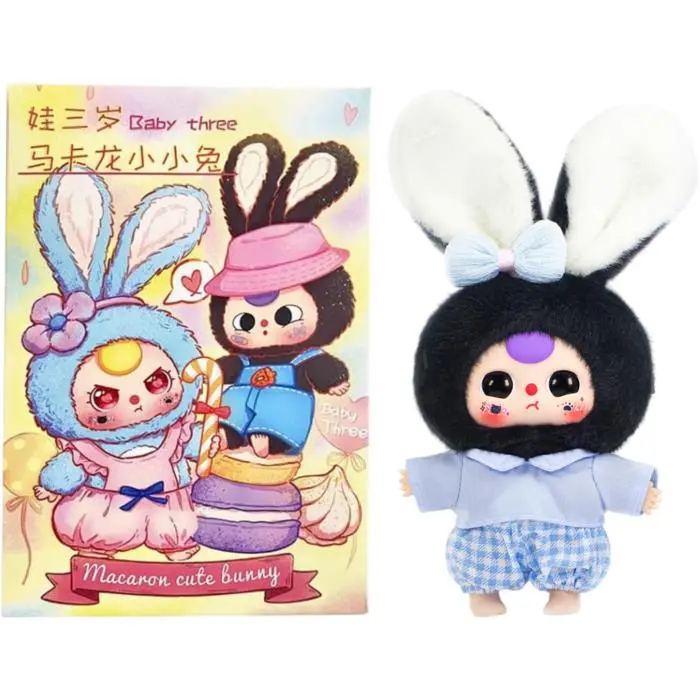 Baby Three - Macaron Cute Bunny Plush (Blind Box) 1