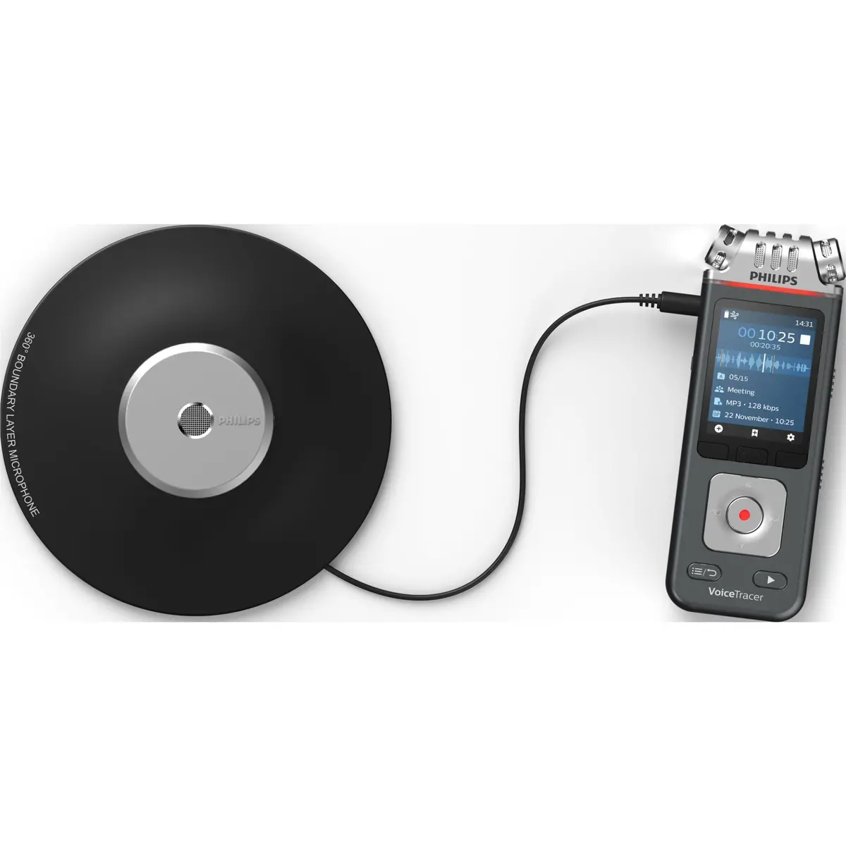 Philips Dvt8115 Voicetracer 360 Mic 8Gb Digital Voice Recorder 2