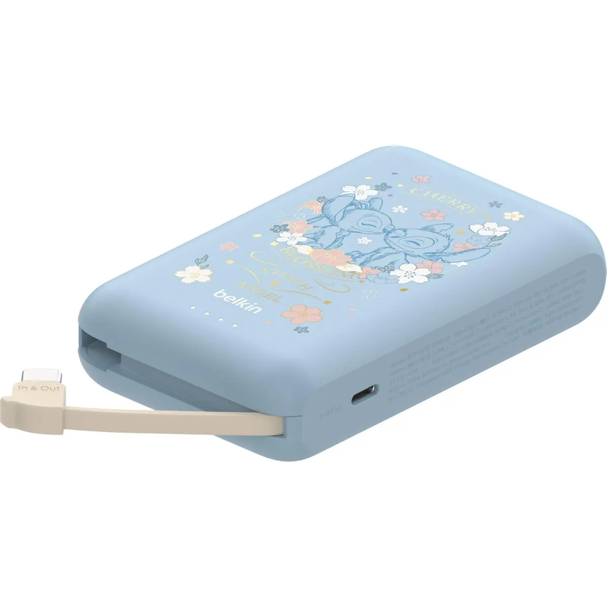 Belkin Boostcharge Power Bank 10K With Integrated Cable (Disney Collection: Stitch) 1