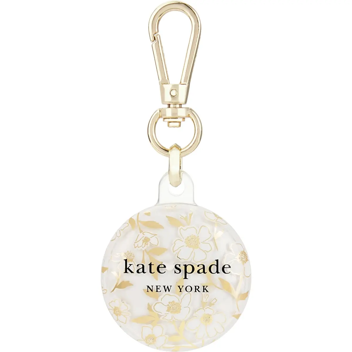 Kate Spade Airtag Keychain (Sunshine Floral) 1