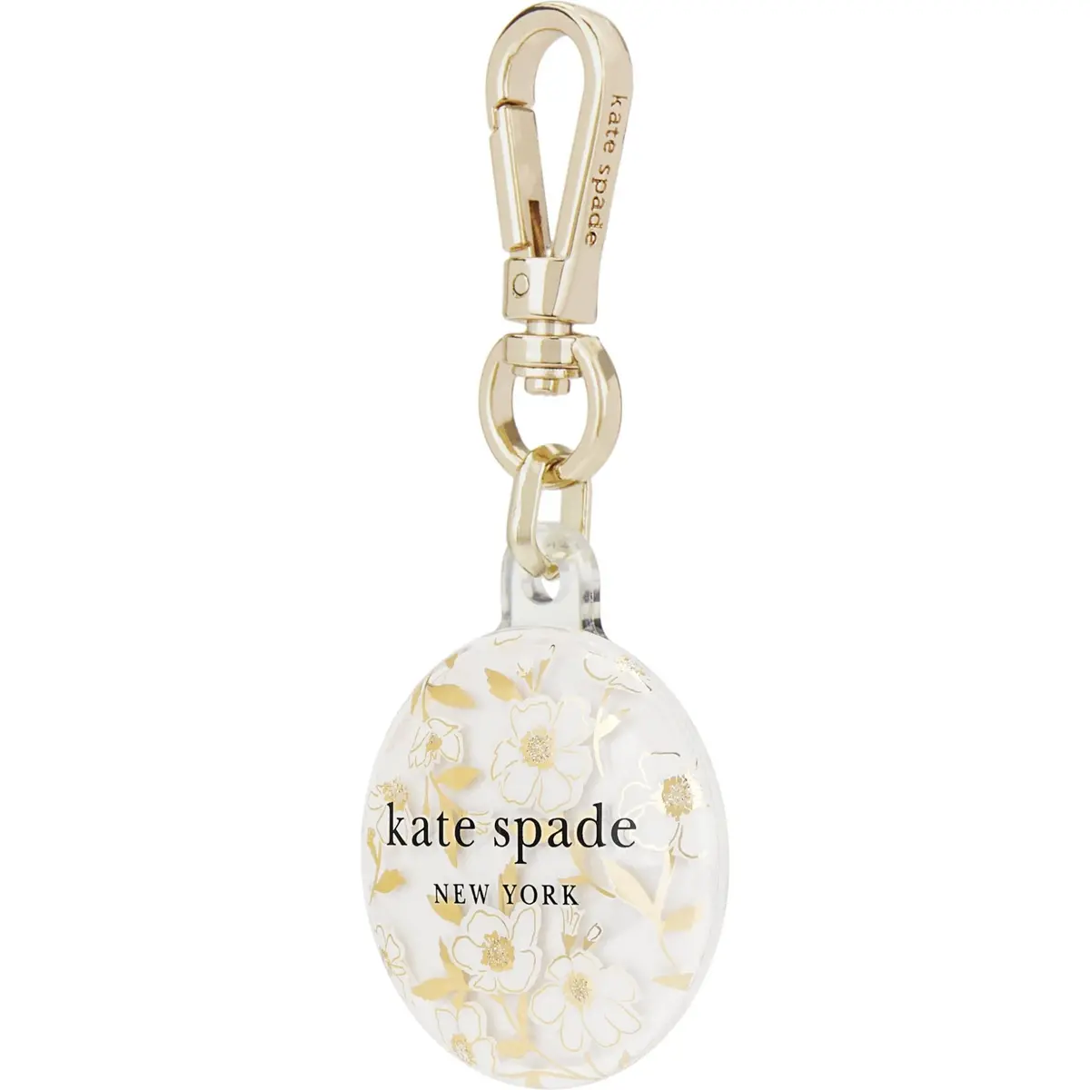 Kate Spade Airtag Keychain (Sunshine Floral) 2