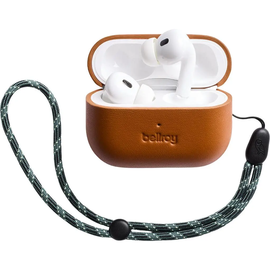 Bellroy Leather Pod Jacket For Airpods Pro 3 (Terracotta) 1