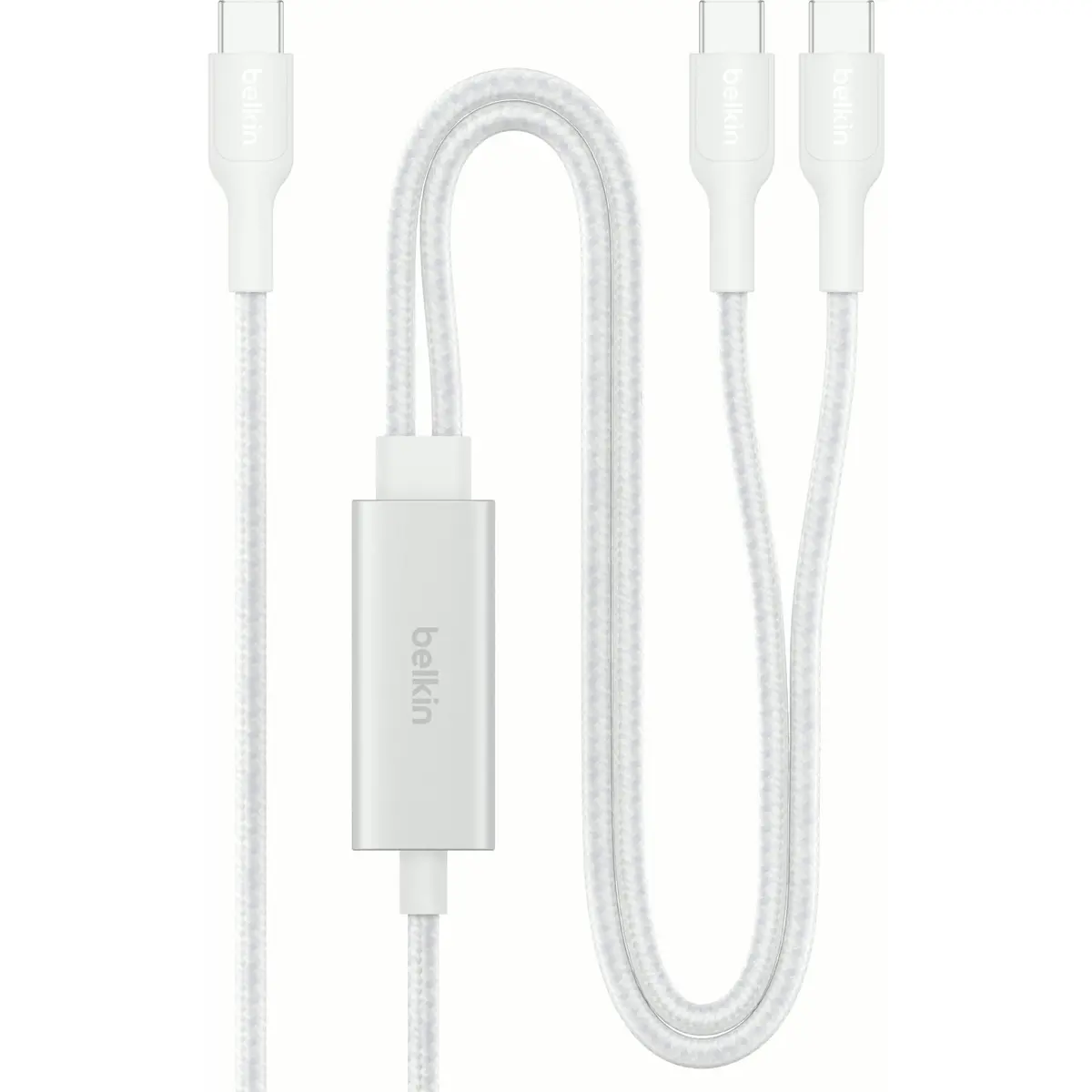 Belkin Boostcharge Pro 140W Dual Usb-C To C Cable 1.5M (White) 1