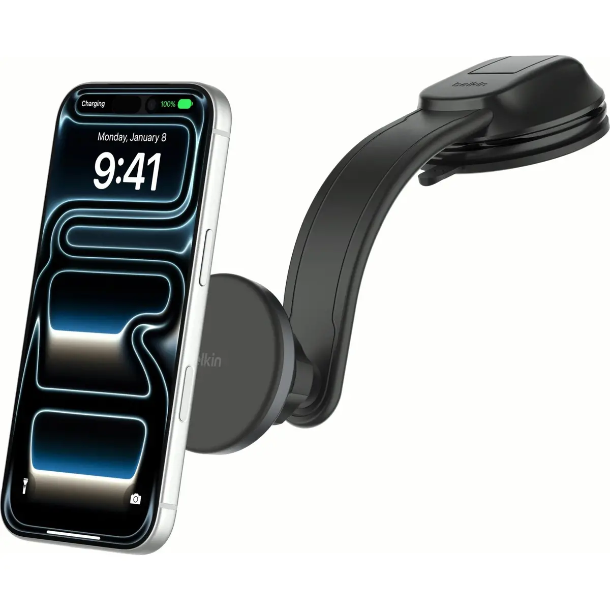 Belkin Qi2 15W Wireless In-Car Dash Mount Charger 2