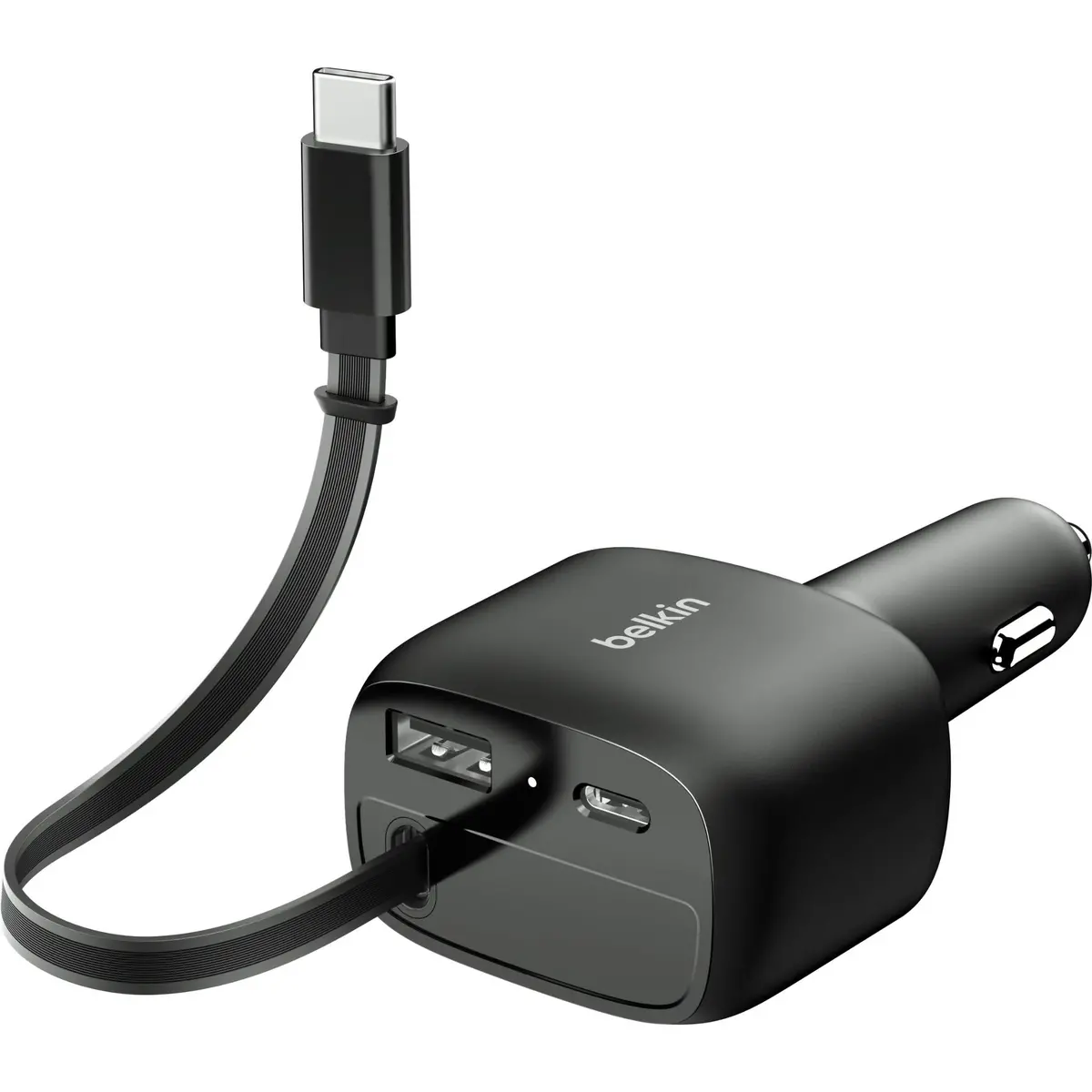 Belkin Boostcharge Retractable Car Charger 75W 1