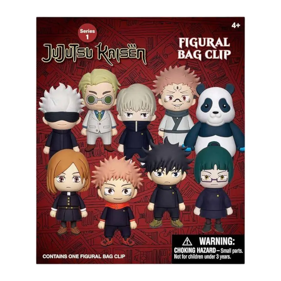 Jujutsu Kaisen - 3D Pvc Bag Clip Series 1 (Blind Bag) 1
