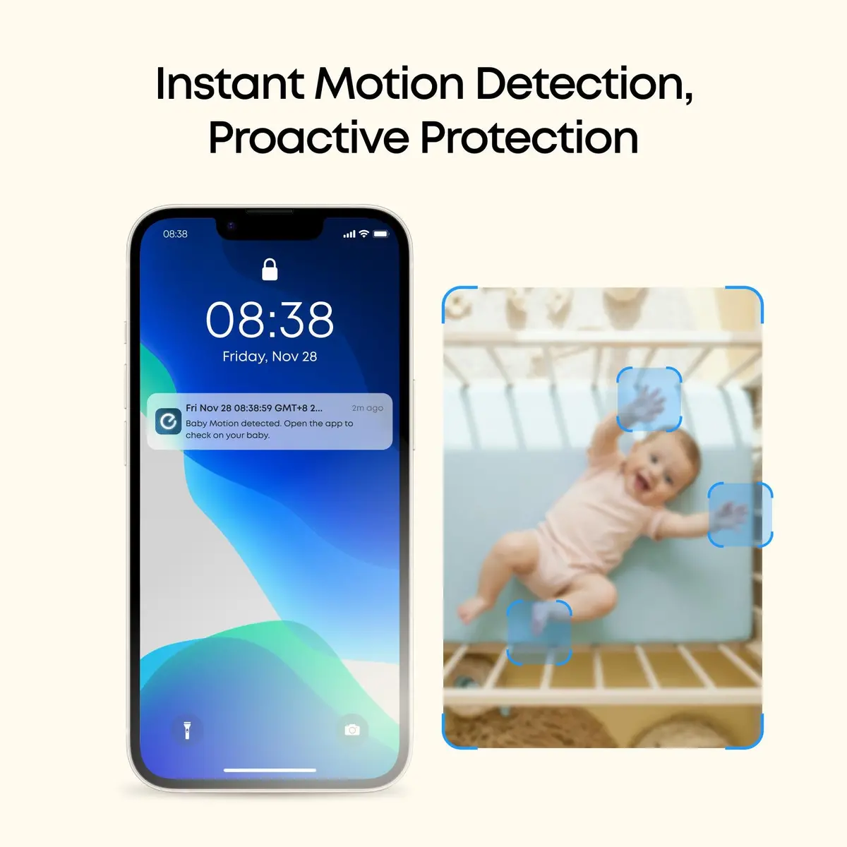 Eufy C10 2K Stand Alone Baby Monitor 2