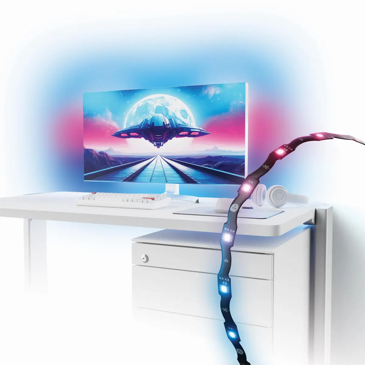 Nanoleaf 4D Pc Screen Mirror Lightstrip 2