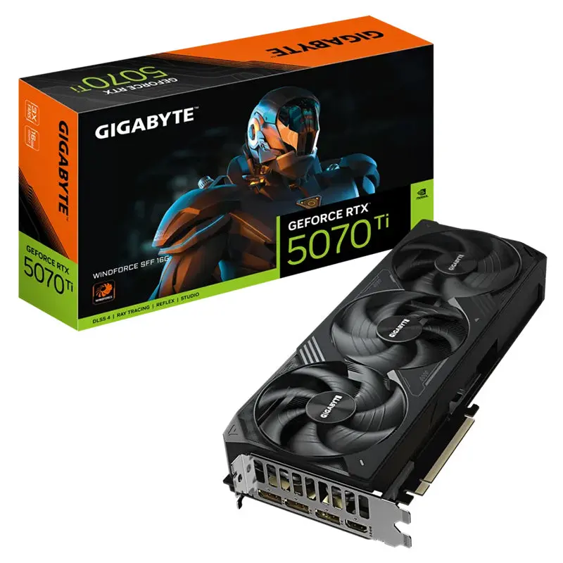 Gigabyte Geforce Rtx 5070 Ti Windforce Sff 16G Graphics Card 1