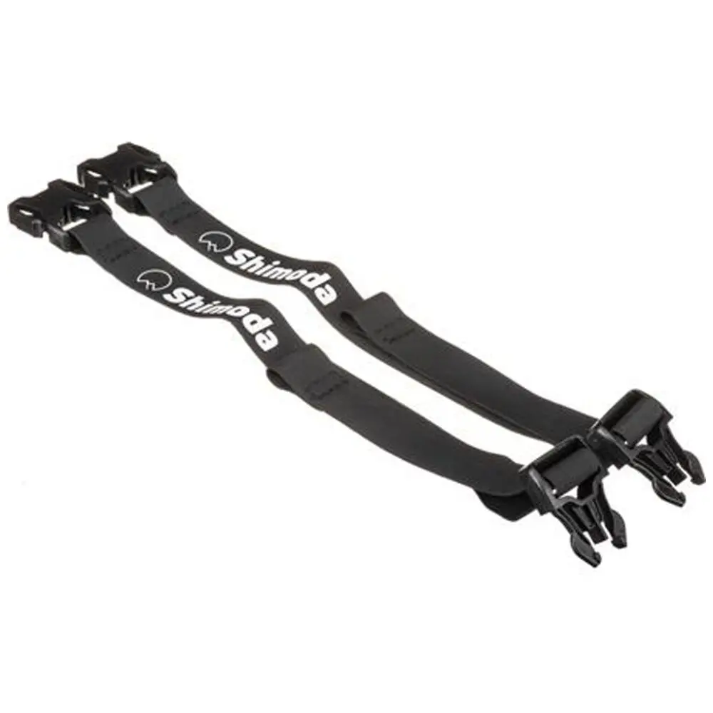 Shimoda Booster Strap Set Versatile Backpack Accessory Durable (Black) 1