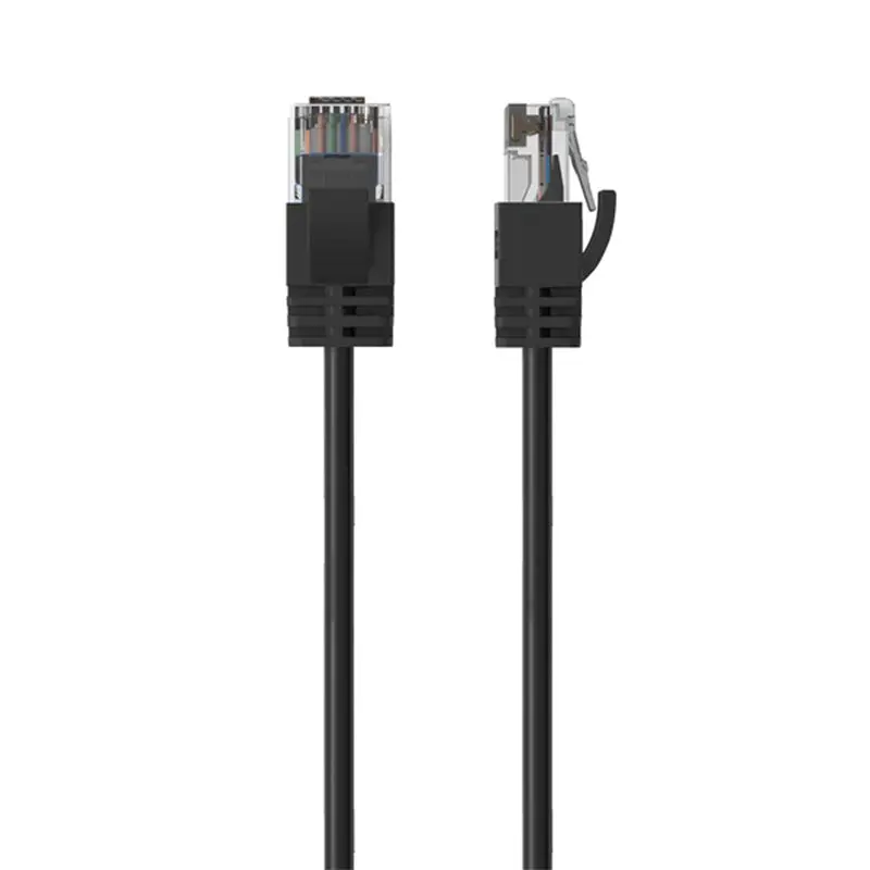 Cruxtec Ultra-Thin Cat6a U/Utp Ethernet Cable 5M - Black (Rf6a-050-Bk) 1