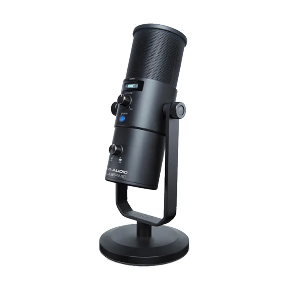 M-Audio Ubermic Usb Connected Microphone With Built-In Headphone 1