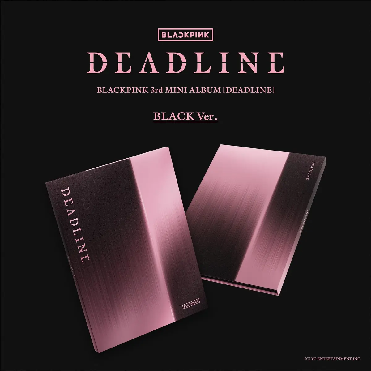 Blackpink 3Rd Mini Album [Deadline] Black Ver. 1