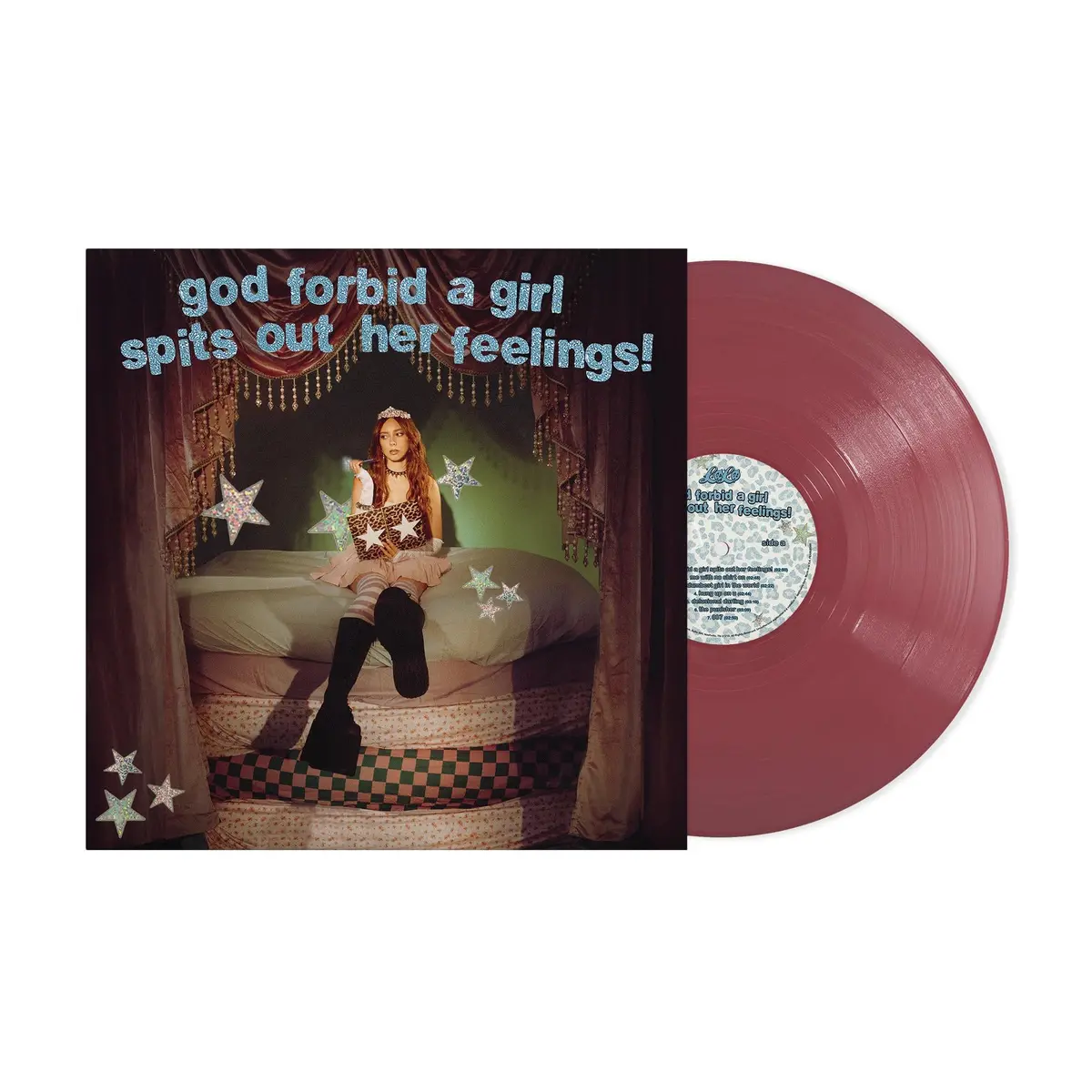 God Forbid A Girl Spits Out Her Feelings! (Opaque Fruit Punch Vinyl) 1