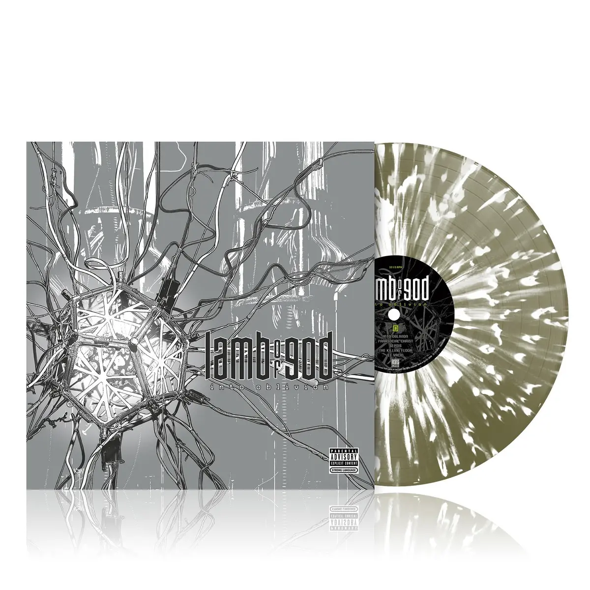 Into Oblivion (Jb Hi-Fi Au Exclusive Transparent Olive Green / White Splatter Vinyl) 1