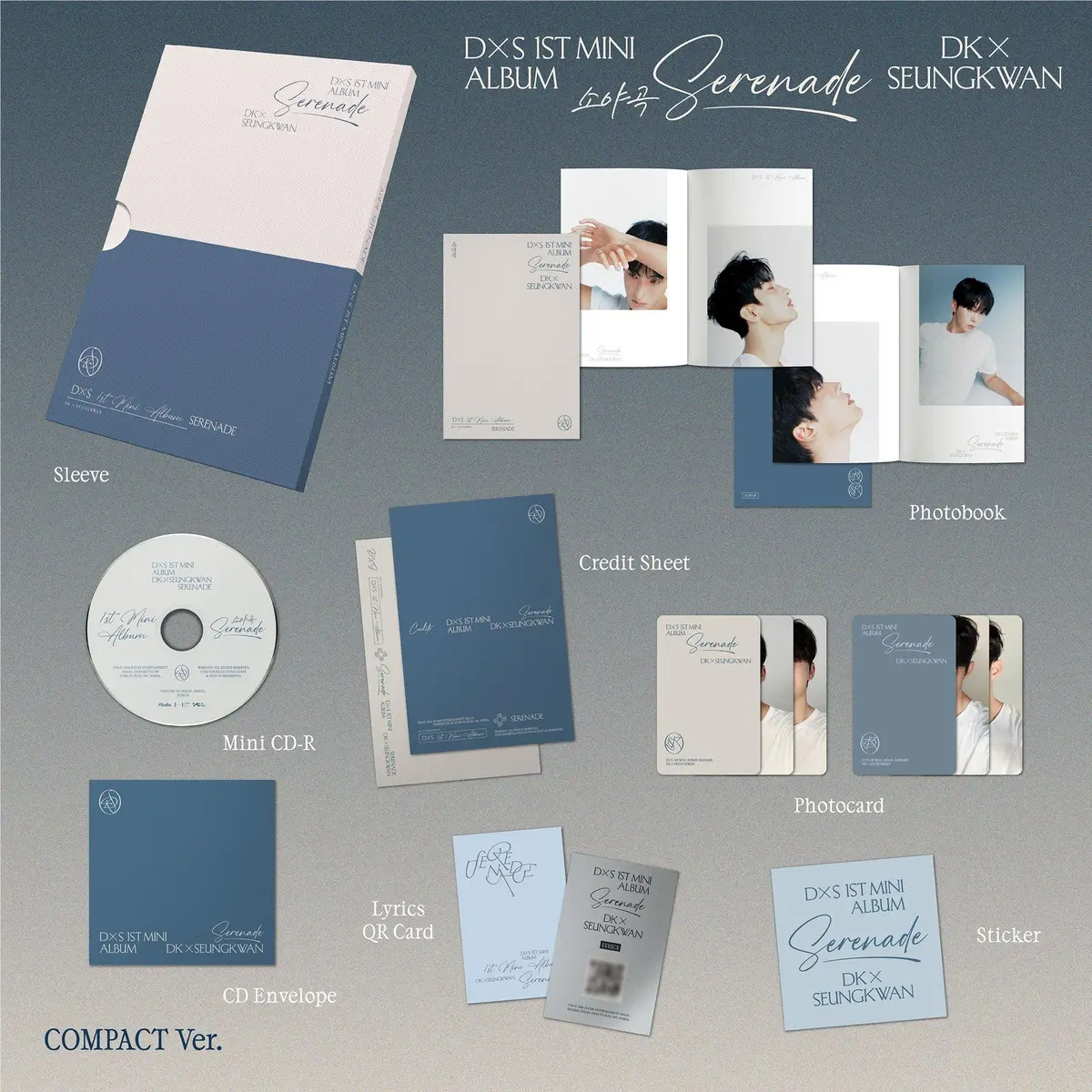 Dxs 1St Mini Album 'Serenade' (Compact Ver.) (Import) 2