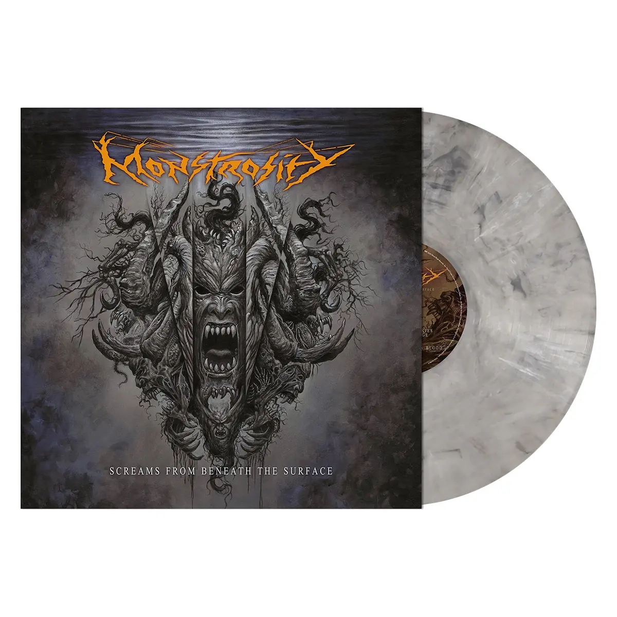 Screams From Beneath The Surface (Gray Marbled Vinyl) 1