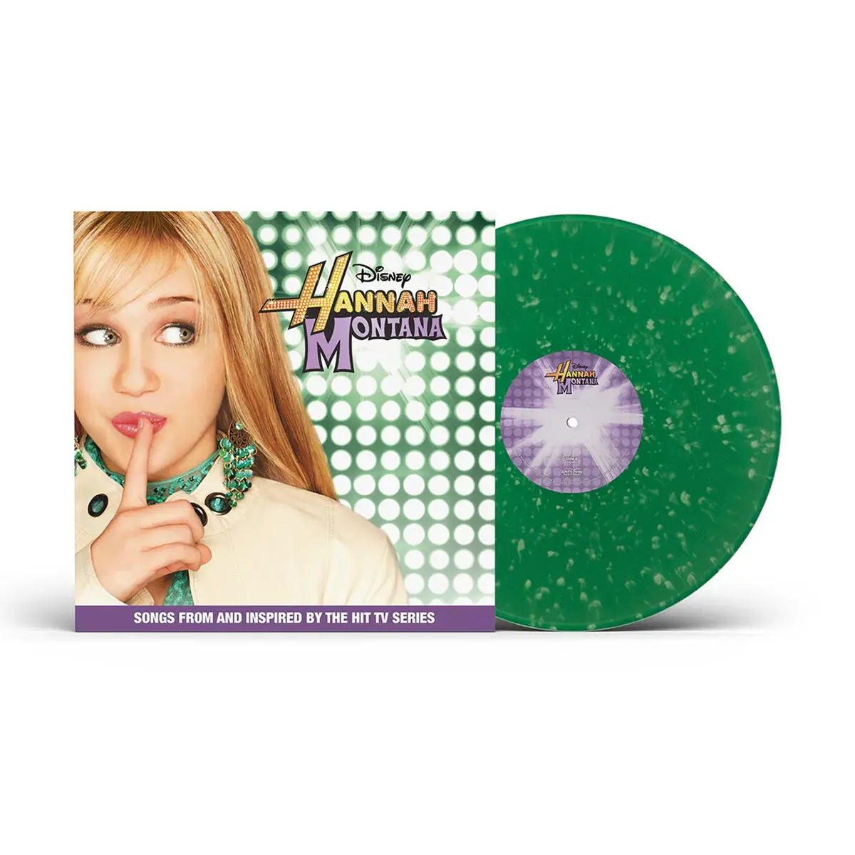 Hannah Montana (Songs From And Inspired By The Hit Tv Series)(Green Splatter Vinyl)(Import) 1
