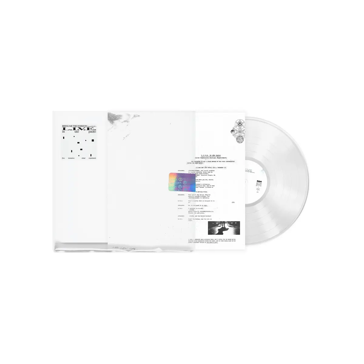 L.I.V.E. In São Paulo (Crystal Clear Vinyl) 1