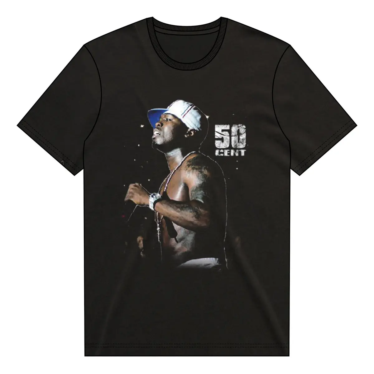 50 Cent - Black T-Shirt (3Xl) 1