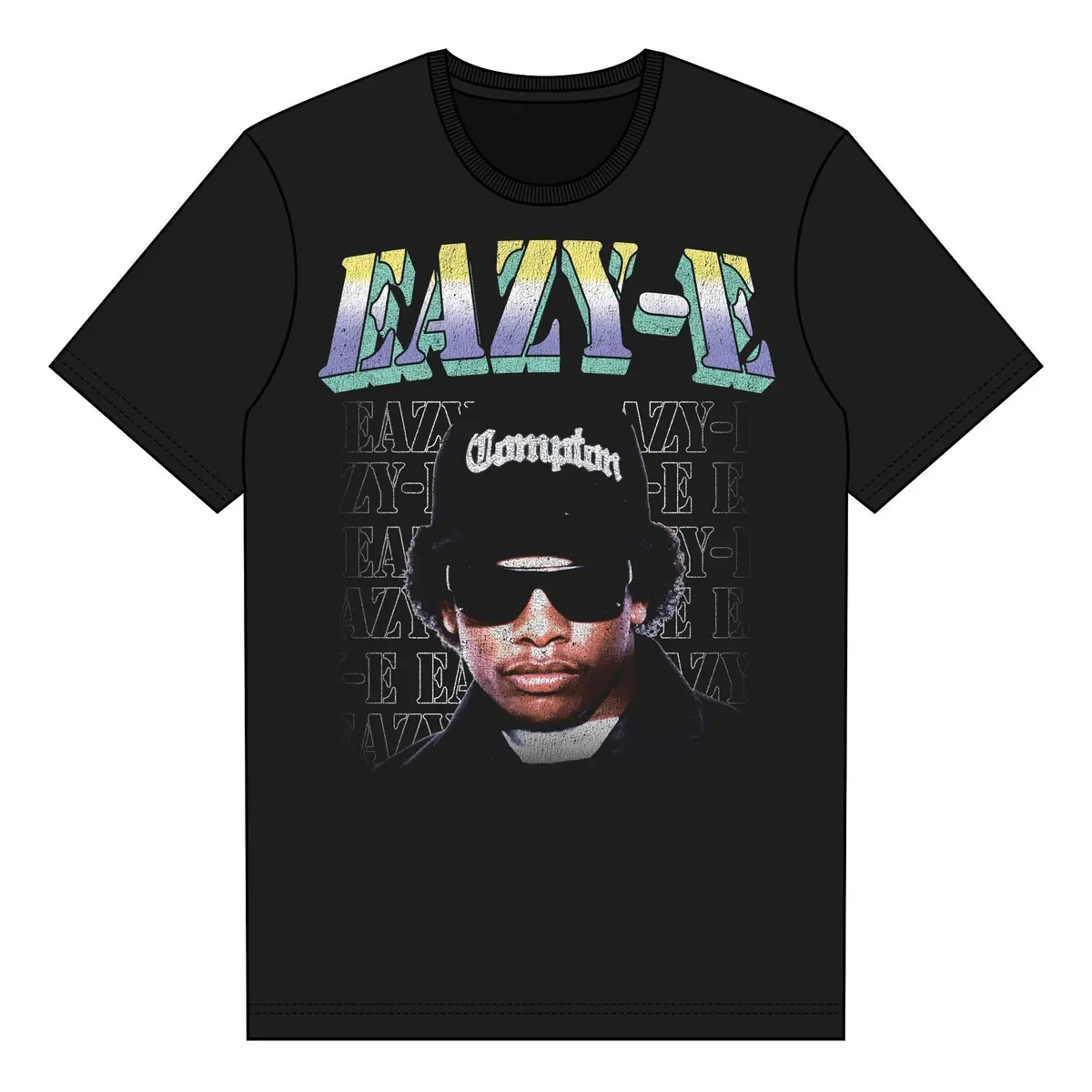 Eazy E - Black T-Shirt (3Xl) 1