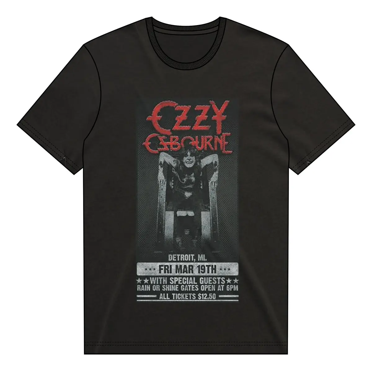 Ozzy Osbourne - Detroit T-Shirt (Large) 1