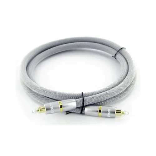 75Cm Ugly Ultra Premium Toslink Optical Fibre Digital Audio Cable Gold Plated 1