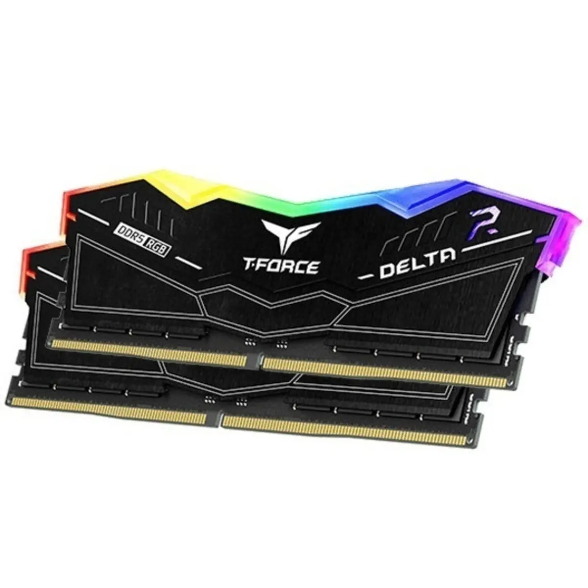 Team Group T-Force Delta Rgb Ddr5 64Gb (2 X 32Gb) 6000Mhz Cl38 Ram - Black 1