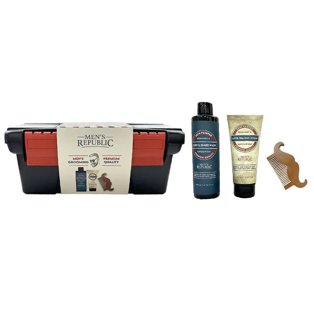 Men's Republic Grooming Tool Set 4-Pieces 1