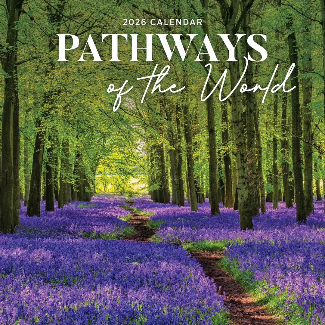 Paper Pocket Pathways Of The World 2026 Calendar 1