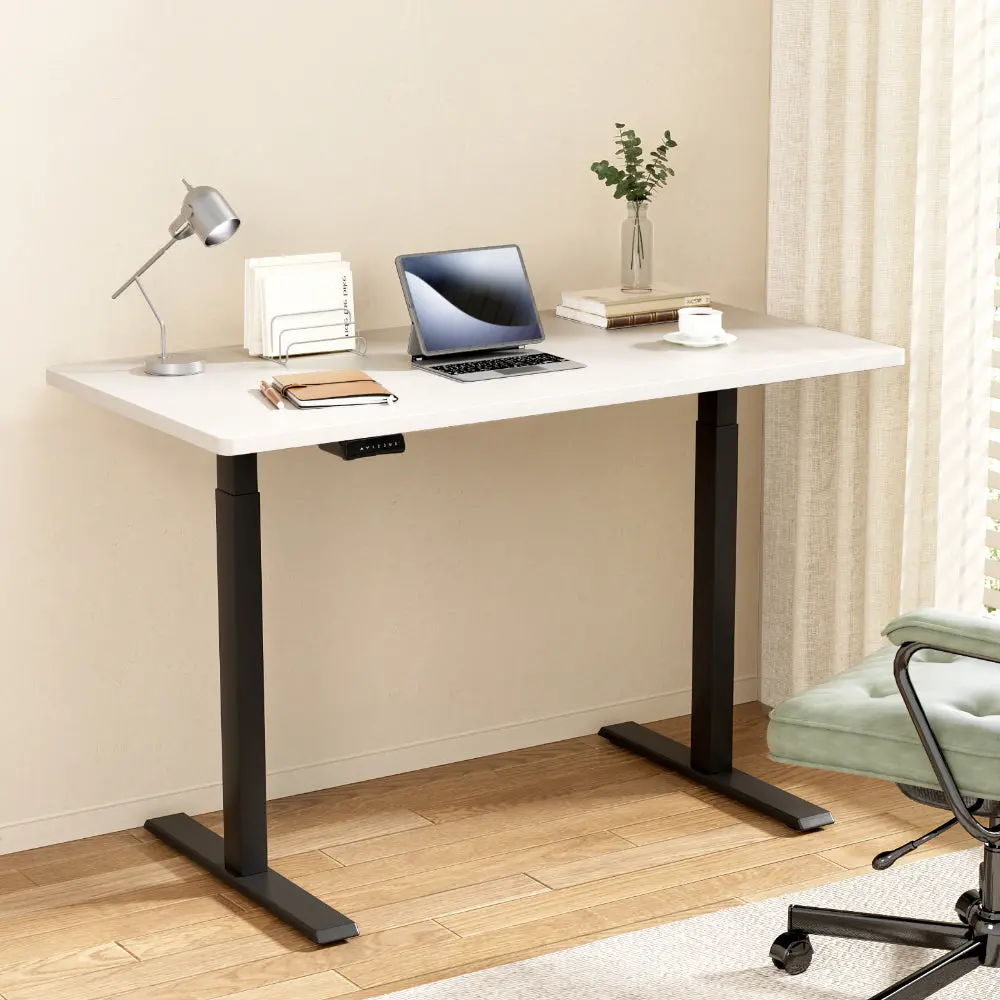 Artiss Standing Desk Motorised Dual Motor White 140Cm 2