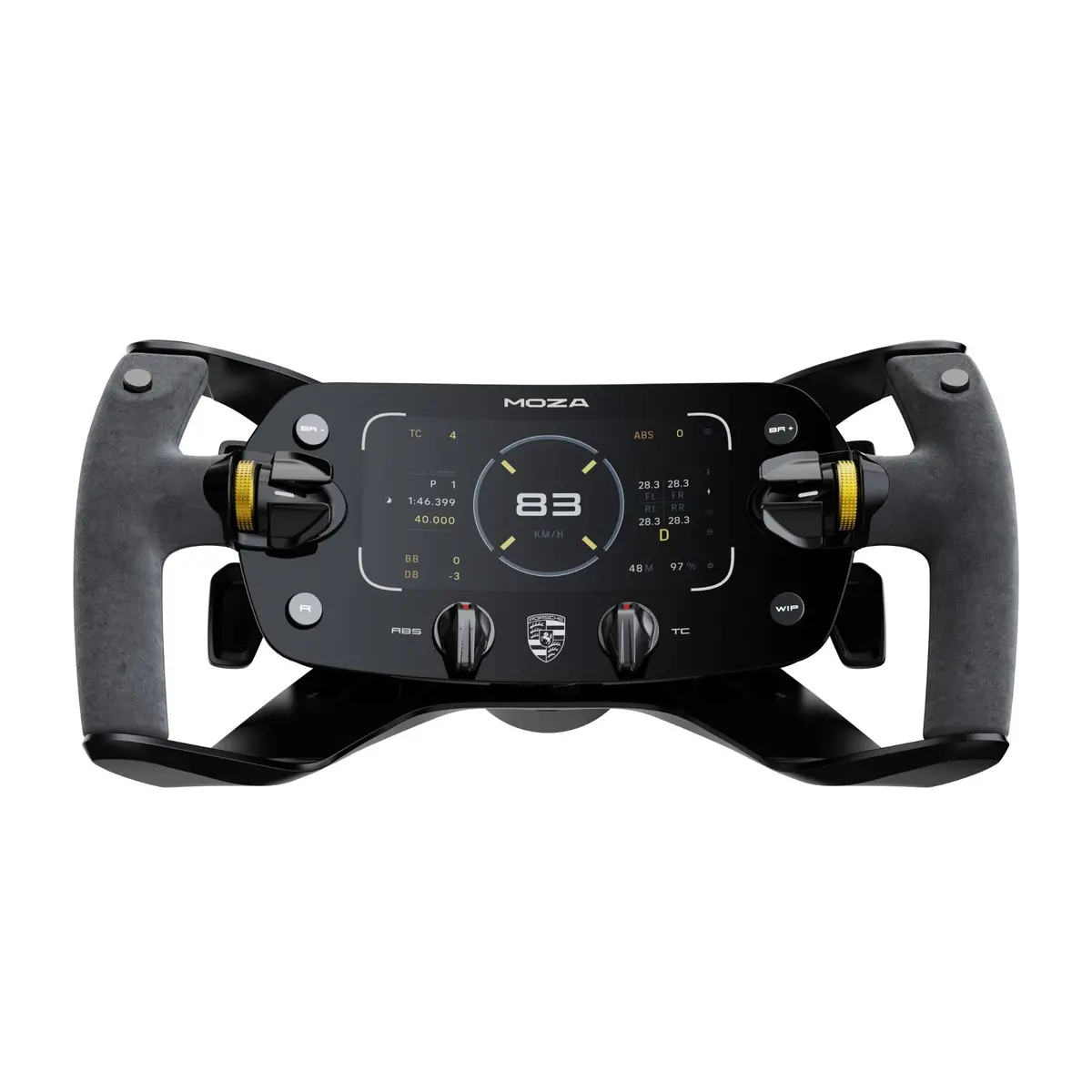 Moza Porsche Mission R Steering Wheel 1