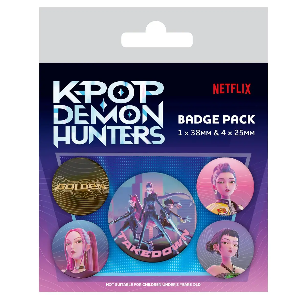 Kpop Demon Hunters - Huntrix Badge Pack 1
