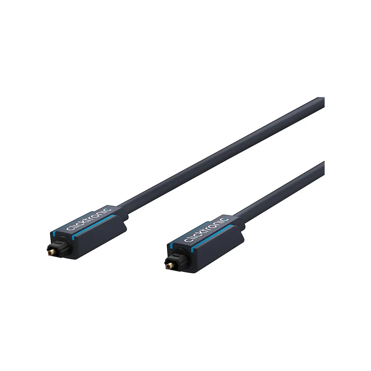 Clicktronic Optical Toslink Opto Cable 2M (Black) 1