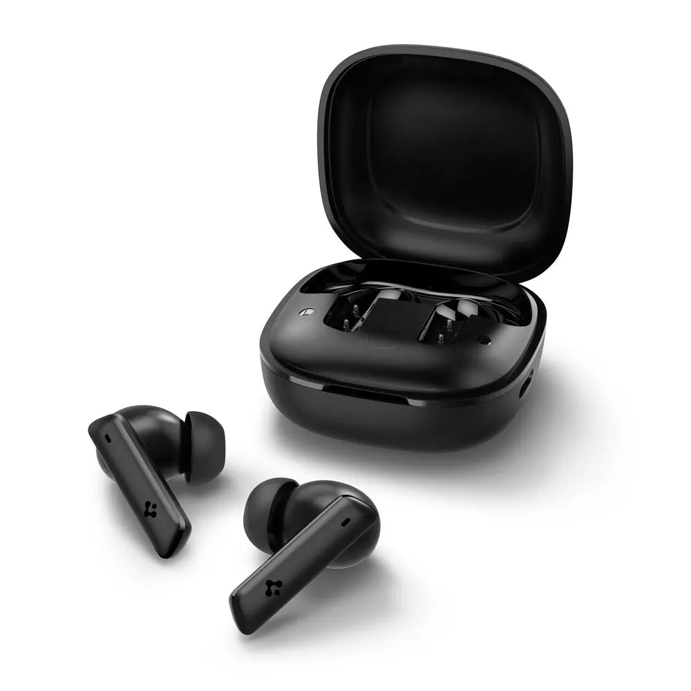 Spigen Spigen Audio Advanced Noise Cancellation Pro In-Ear Earbuds Sa-Tw P20 Earphone (Black) 1