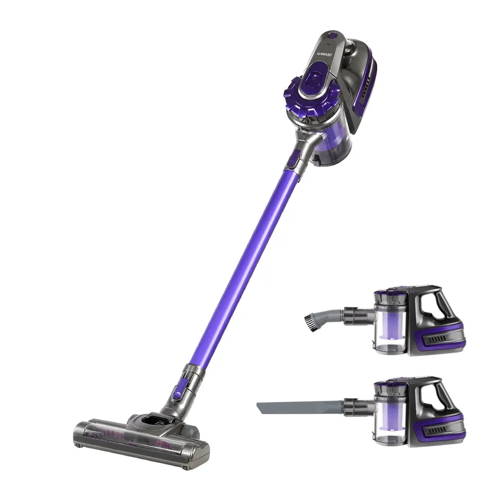 Devanti Stick Vacuum Cleaner Bagless Cordless 150W (Purple) 1