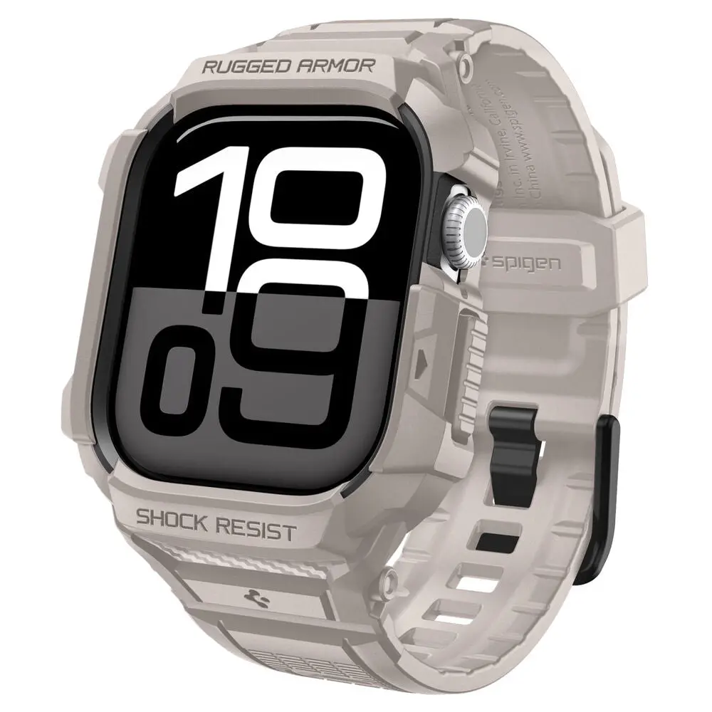 Spigen Apple Watch 42Mm Rugged Armor Pro 2 Wristband (Dune Beige) 1
