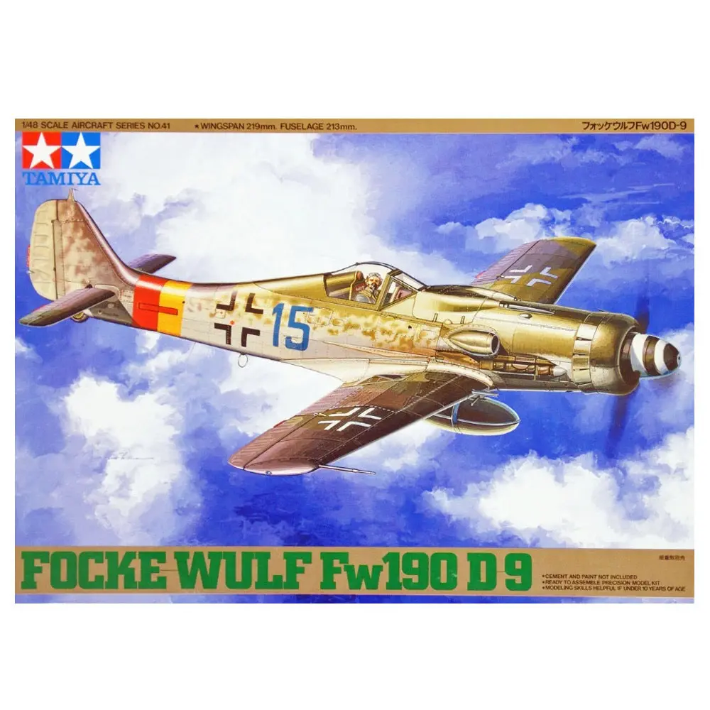 Tamiya 1/48 Fockewulf Fw 190 D9 1